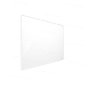 Panneau infrarouge en verre Welltherm - blanc satiné - 580 watts