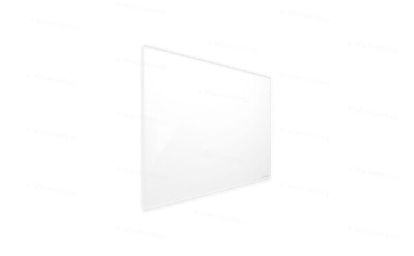 Panneau infrarouge en verre Welltherm – blanc satiné – 580 watts Panneau infrarouge en verre Welltherm - blanc satiné - 580 watts