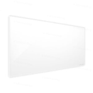 Panneau infrarouge en verre Welltherm - blanc satiné -1250 watts