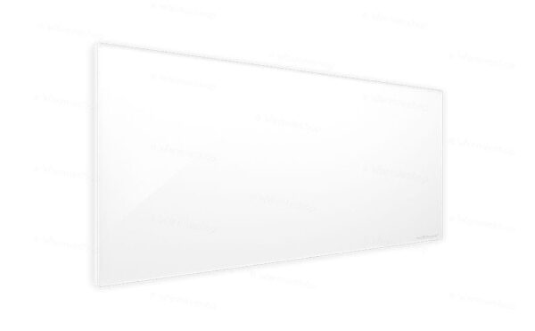 Panneau infrarouge en verre Welltherm – blanc satiné -1725watt Panneau infrarouge en verre Welltherm - blanc satiné -1725watt